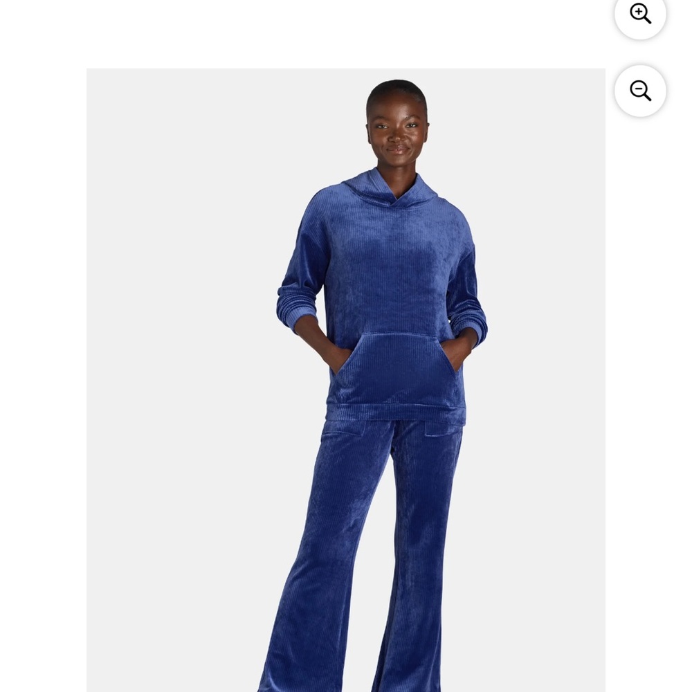 Velour Women's Flare Jumpsuit